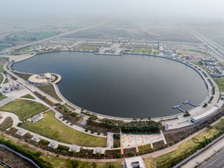 Atal Sarovar at Rajkot Smart City